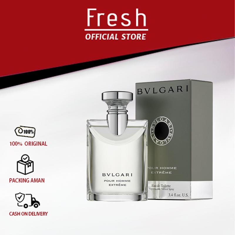{100% Original }Unisex Bvlgari Pour Homme Extreme Man EDT 100ML/parfum pria tahan lama 24 jam