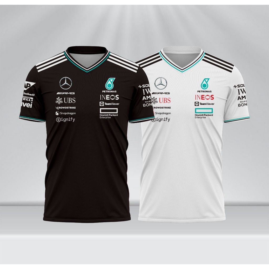 Kaos Jersey F1 Mercedes AMG Team Formula One 2025