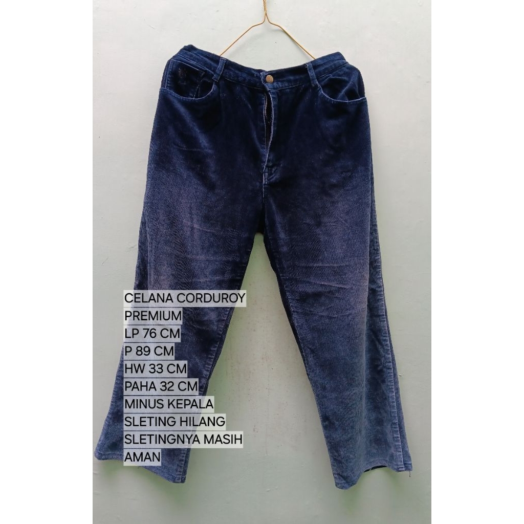 CELANA CORDUROY PRELOVED