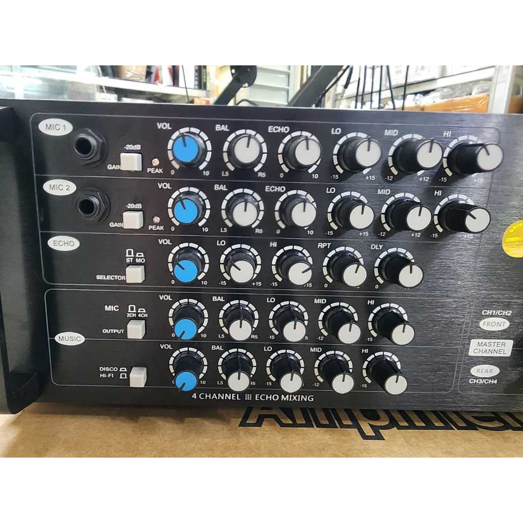 Amplifier Karaoke Wisdom BT-3200 Pro / BT3200 Pro With Bluetooth Original