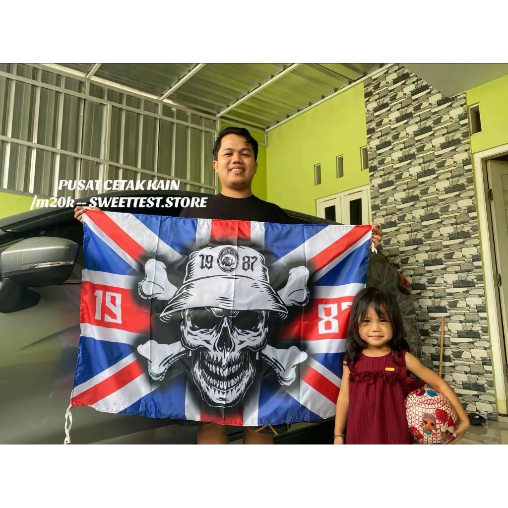 READY STOK + BENDERA AREMA + GIANTFLAG AREMA + MINIFLAG AREMA  + FLAG AREMA