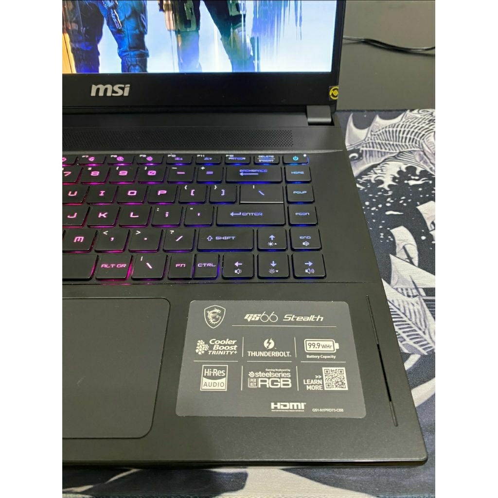 MSI GS66 STEALTH 10SF