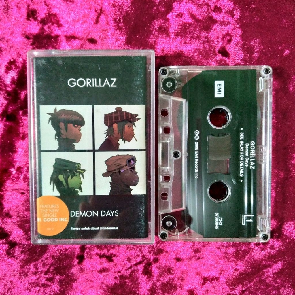 Kaset Gorillaz - Demon Days