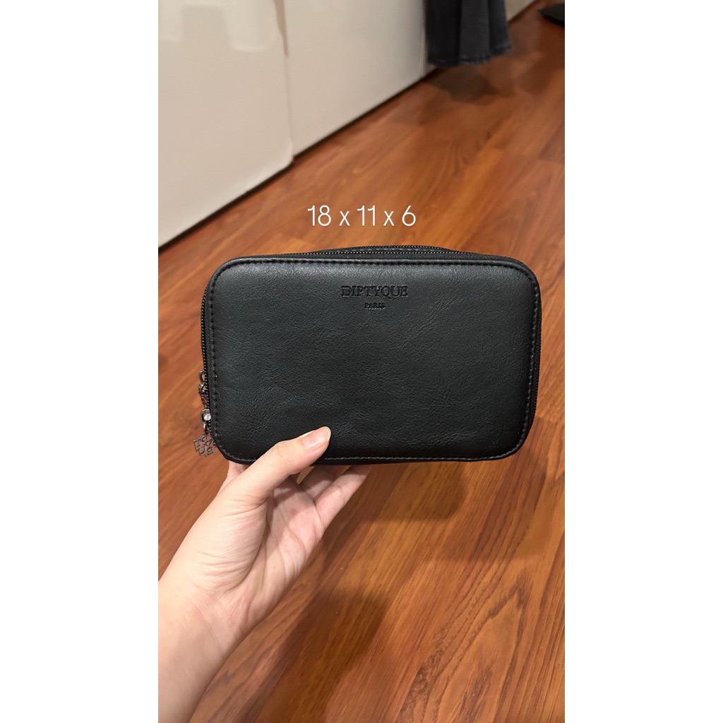 diptyque make up pouch qatar airlines original