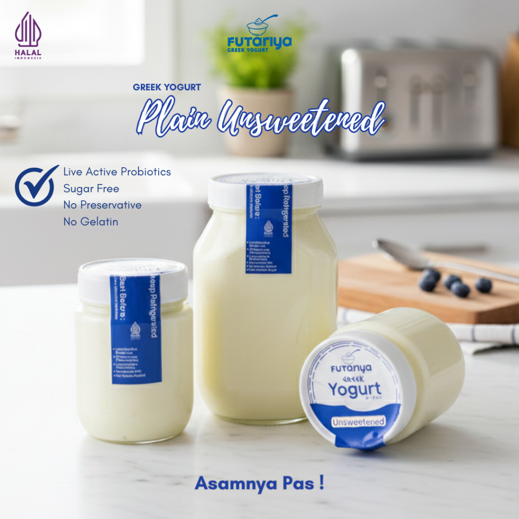 Greek Yogurt Plain Unsweetened - Live Active Probiotics Yogurt, No Sugar