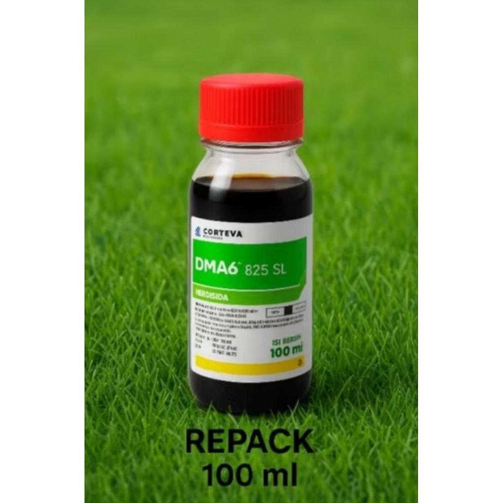 Herbisida DMA6 825 SL Repack 100ml -obat pembasmi rumput  Gulma ampuh
