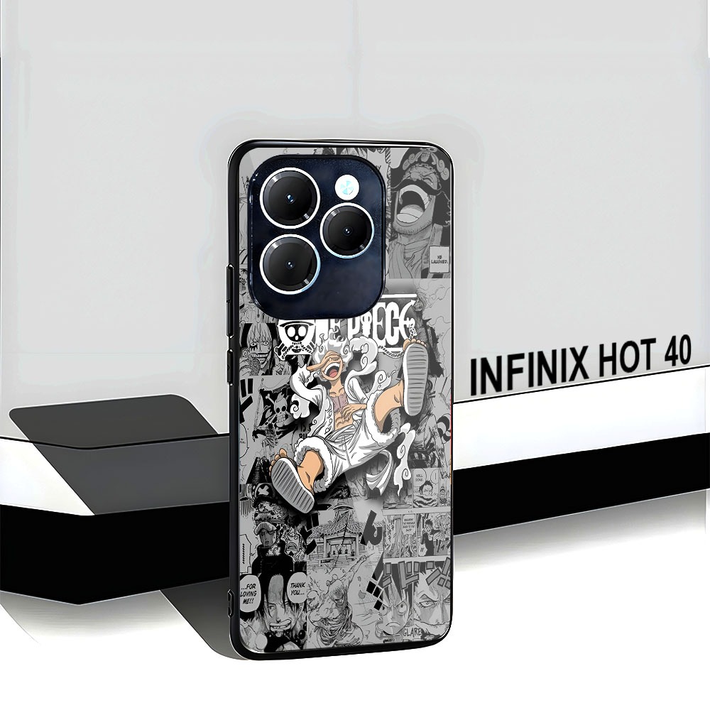 Softcase Kilau Glass Infinix Hot 40 Infinix Hot 40i Infinix Hot 40 Pro [M04] Case Infinix Hot 40 Hot