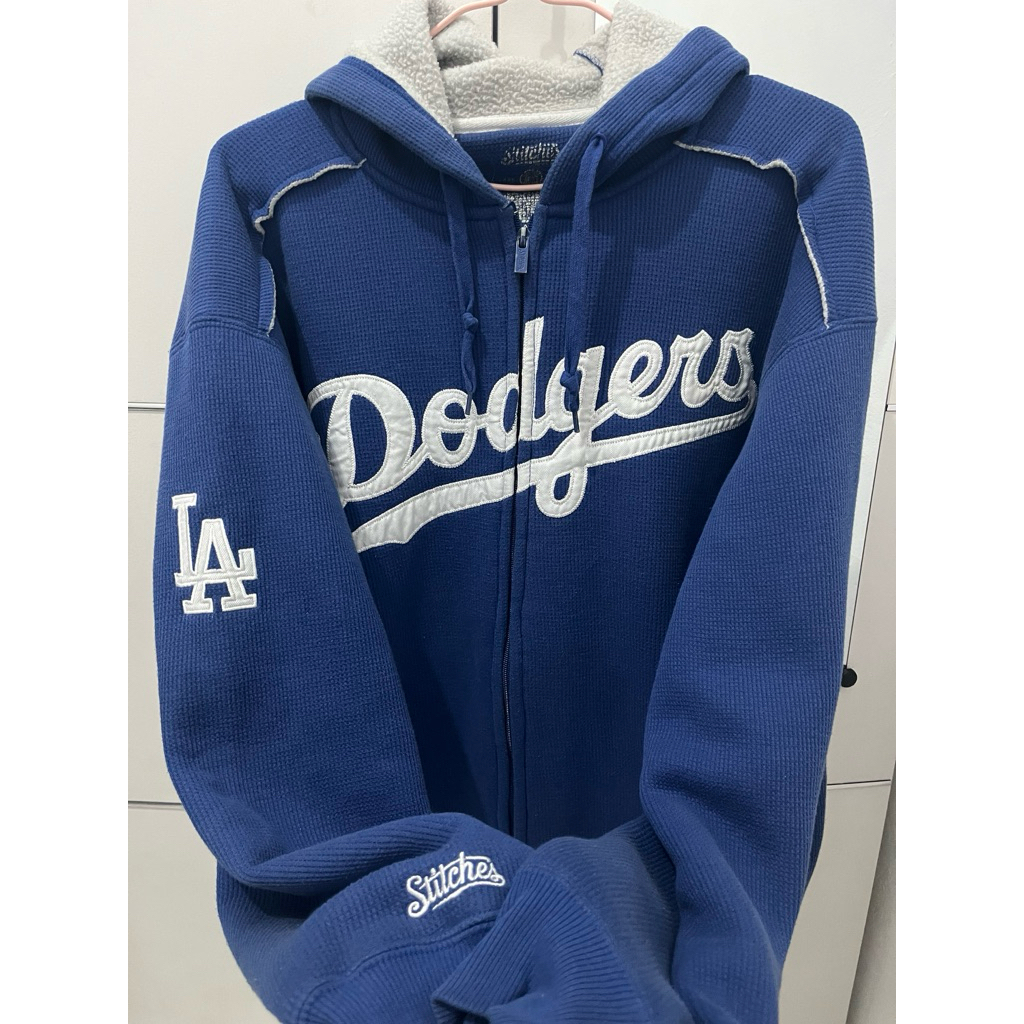 HoodiezipDodgers mlb