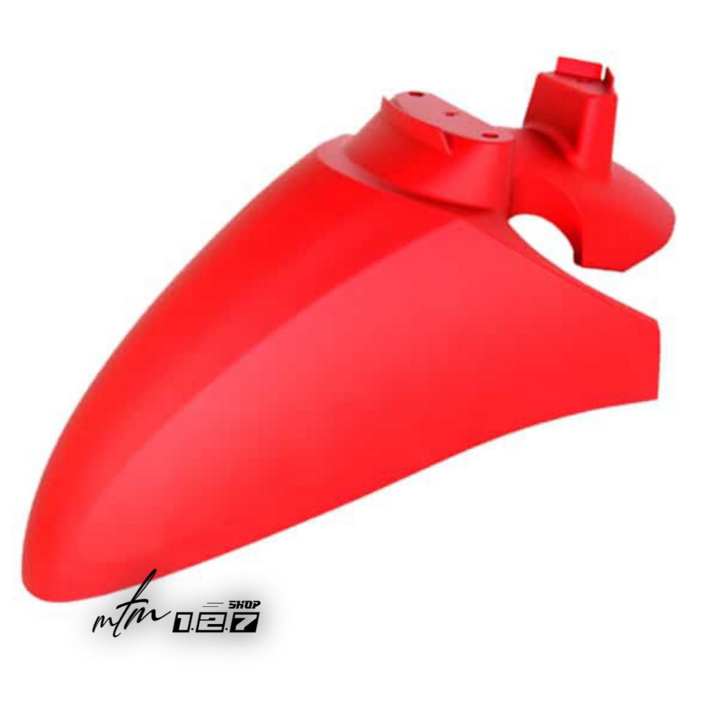 FRONT FENDER SPAKBOR DEPAN SCOOPY NEW 2025 MERAH DOFF ORIGINAL