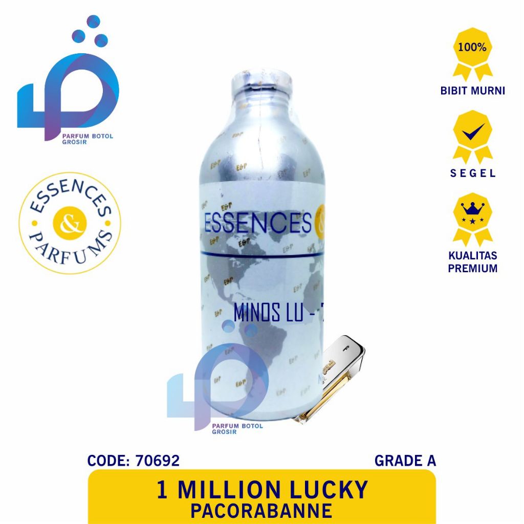 MINOS LU 70692 | Senada Wangi One Million Lucky by Essences | Grade A | 500gr Segel