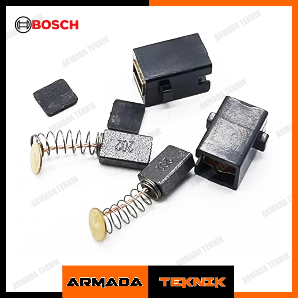 BOSCH Carbon Brush Arang 1619PA1407 Mesin Bor GSB 550 / GSB 500 RE / GSB 1300