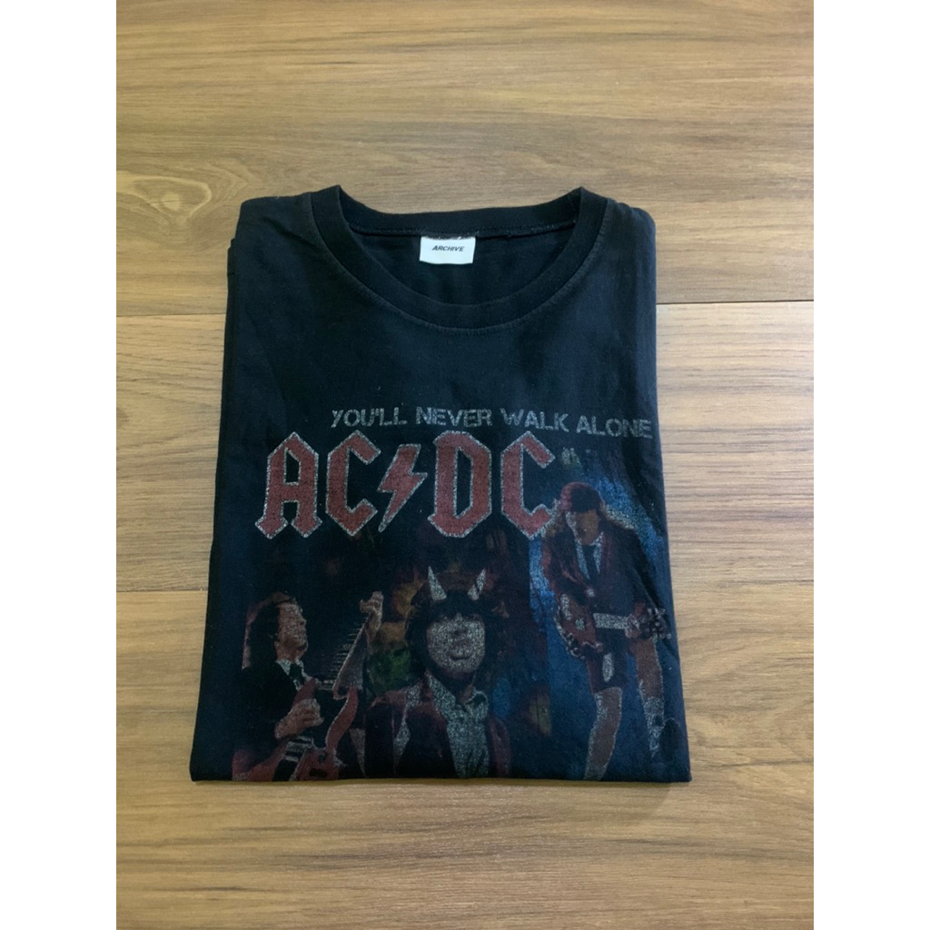 kaos band ACDC long sleeve