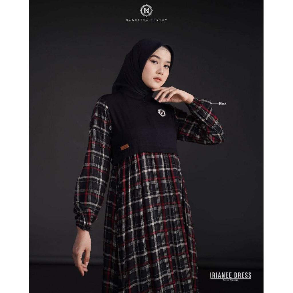 IRIANEE DRESS READY SIZE XXL BY NADHEERA LUXURY