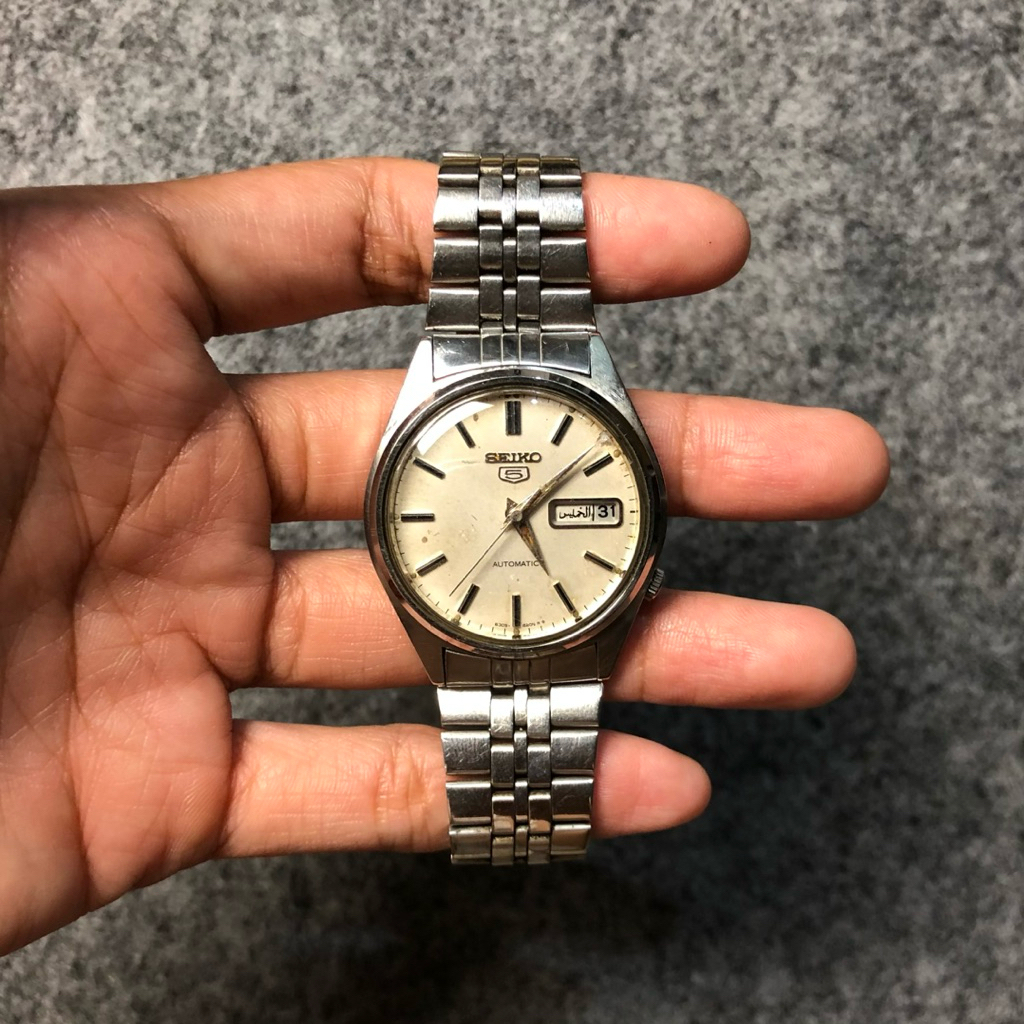 Jam tangan seiko 5 second original