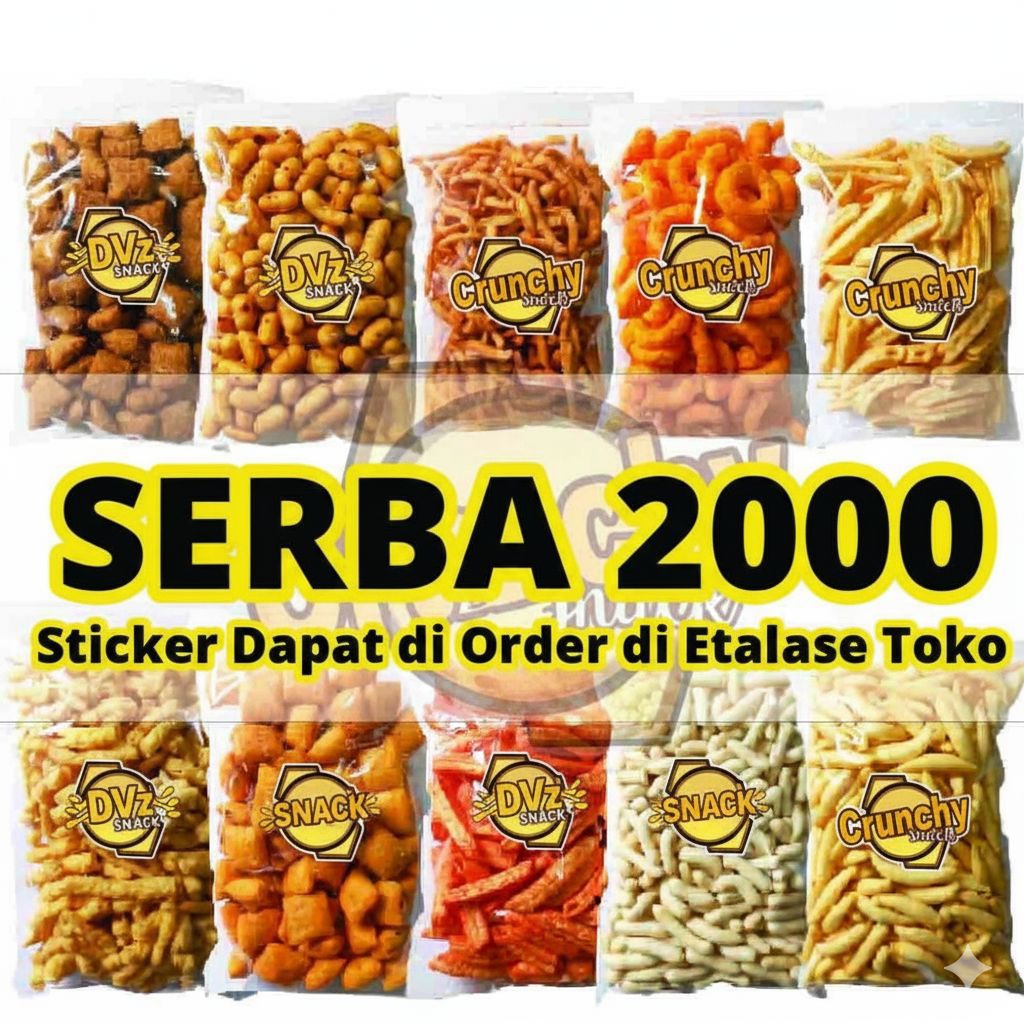 [PROMO SERBA 2000] Snack 2ribuan/Cemilan 2000an/ Snack Murah / Cemilan Murah /COD/ Snack All variant