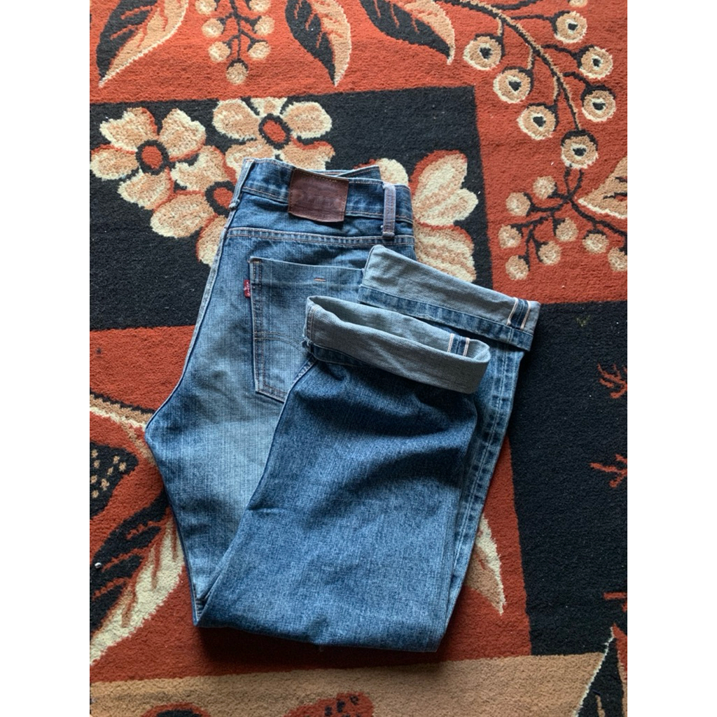 celana levis big E selvedge second