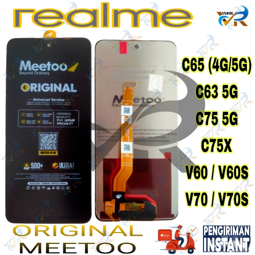 LCD REALME C65 / C75X / C63 5G / C75 5G / V60 / V60S / V70 / V70S ORIGINAL MEETOO