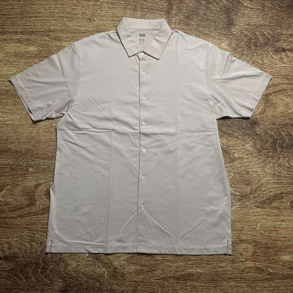 poloshirt / Shirt Uniqlo airism soft pink XXL