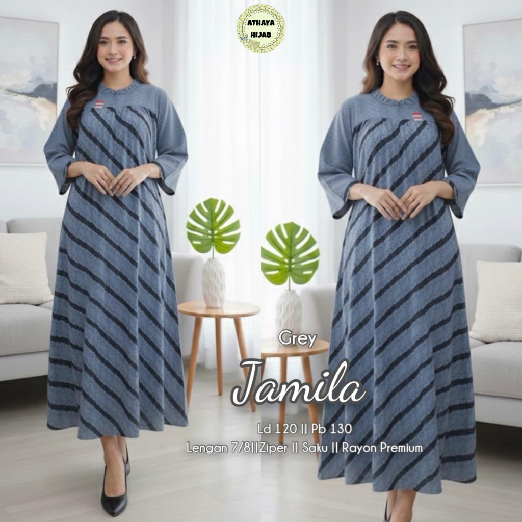 Pakaian Wanita HQ JAMILA DRESS From AtHAYA FASHION STORE
