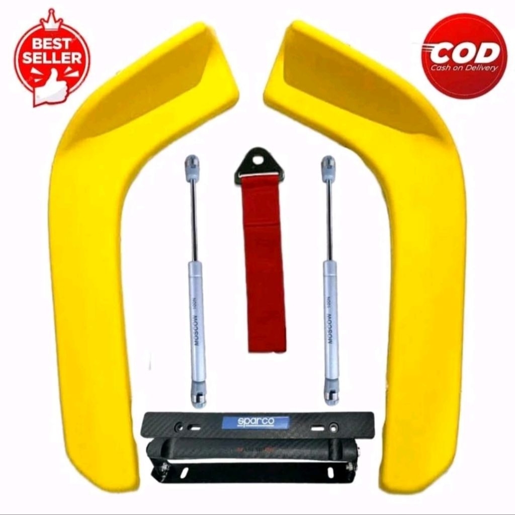 WINGLET PELINDUNG BEMPER MOBIL UNIVERSAL COD BAYAR DITEMPAT HARGA TERJANGKAU