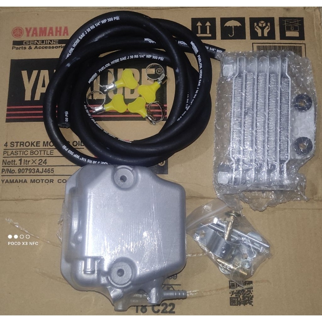 paket set oil cooler mio J