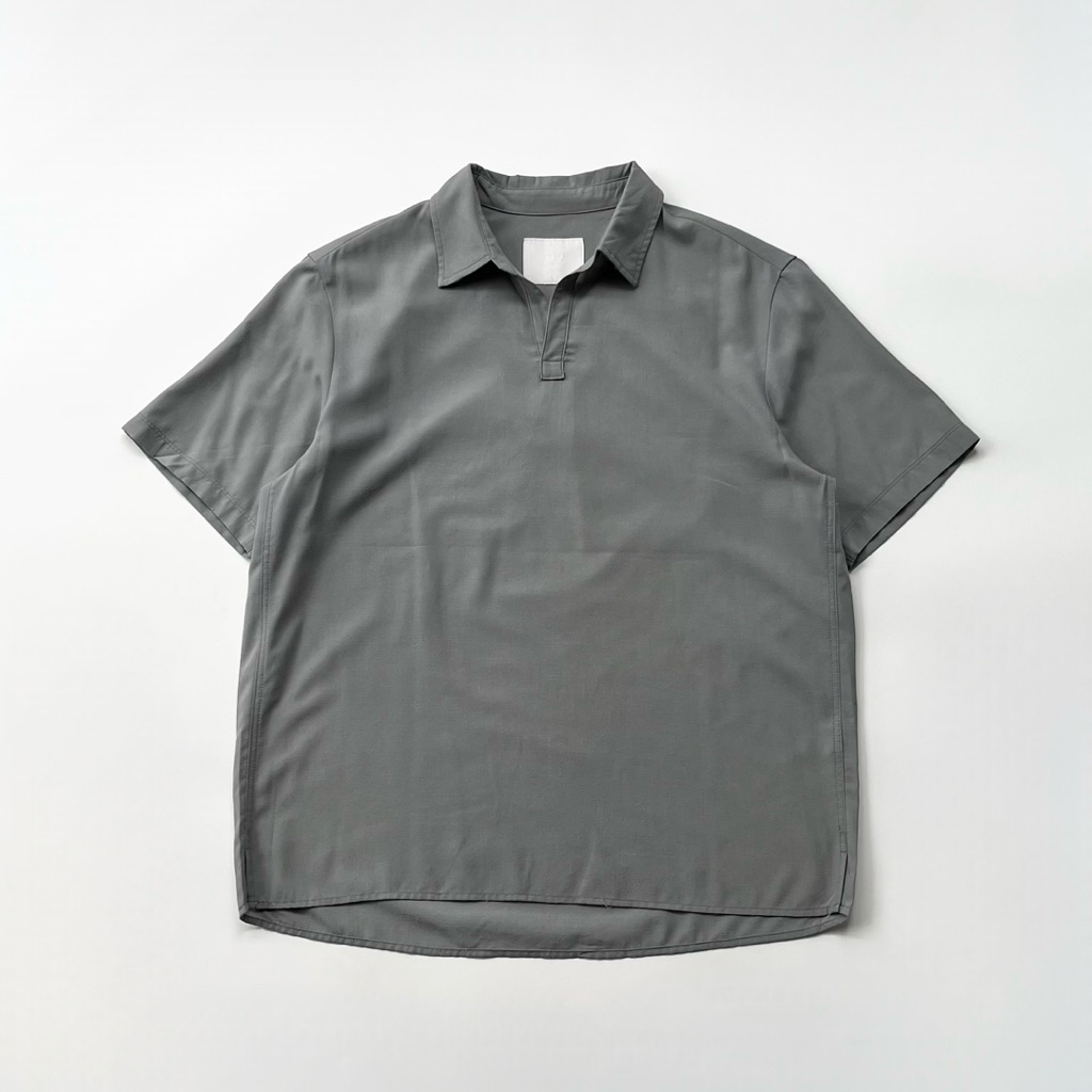 TBJ Nearby Half Collar Shirt Size L 72x59