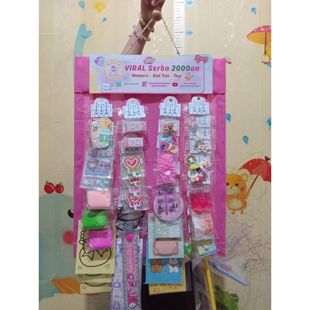 PAPAN ALAS VIRAL 2ribu, SERBA 2000, CUSTOM DESIGN