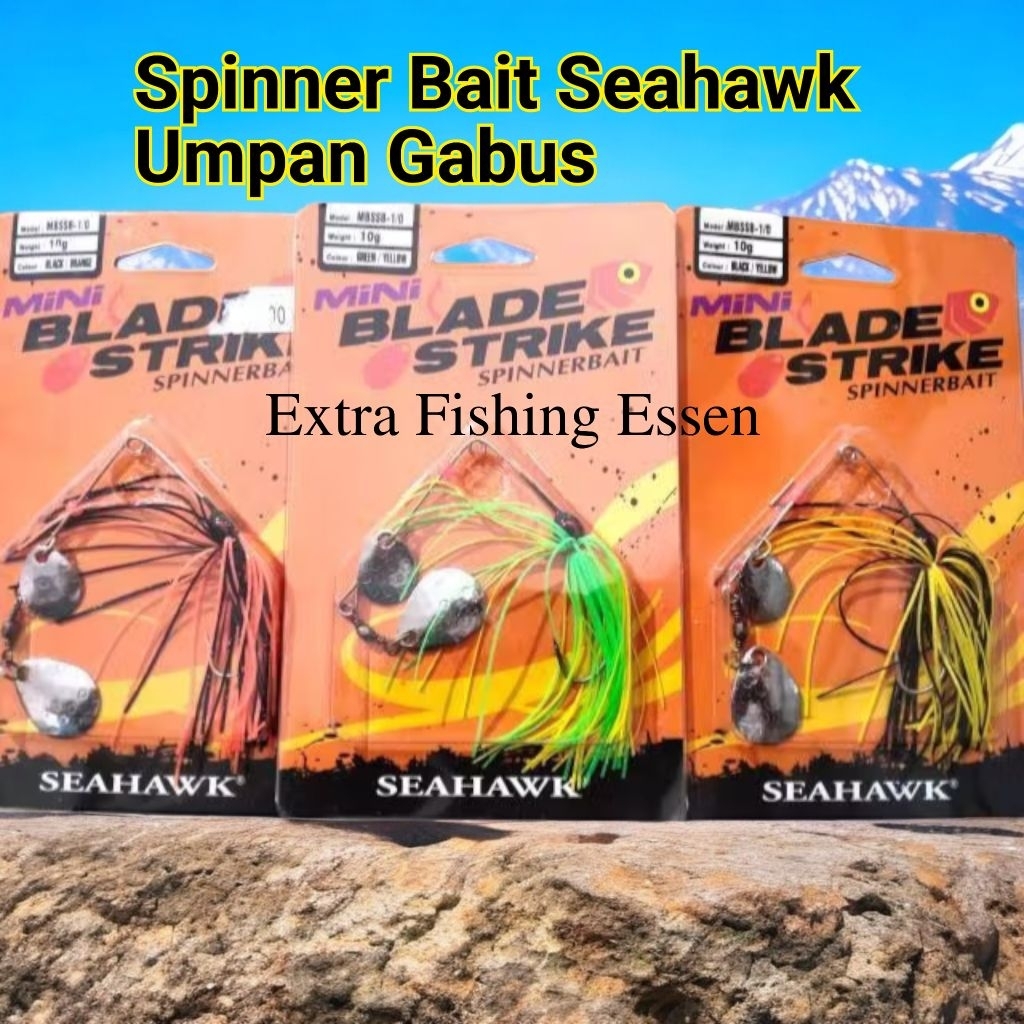 Umpan Gabus SPINNER BAIT MINI BLADE STRIKE SEAHAWK