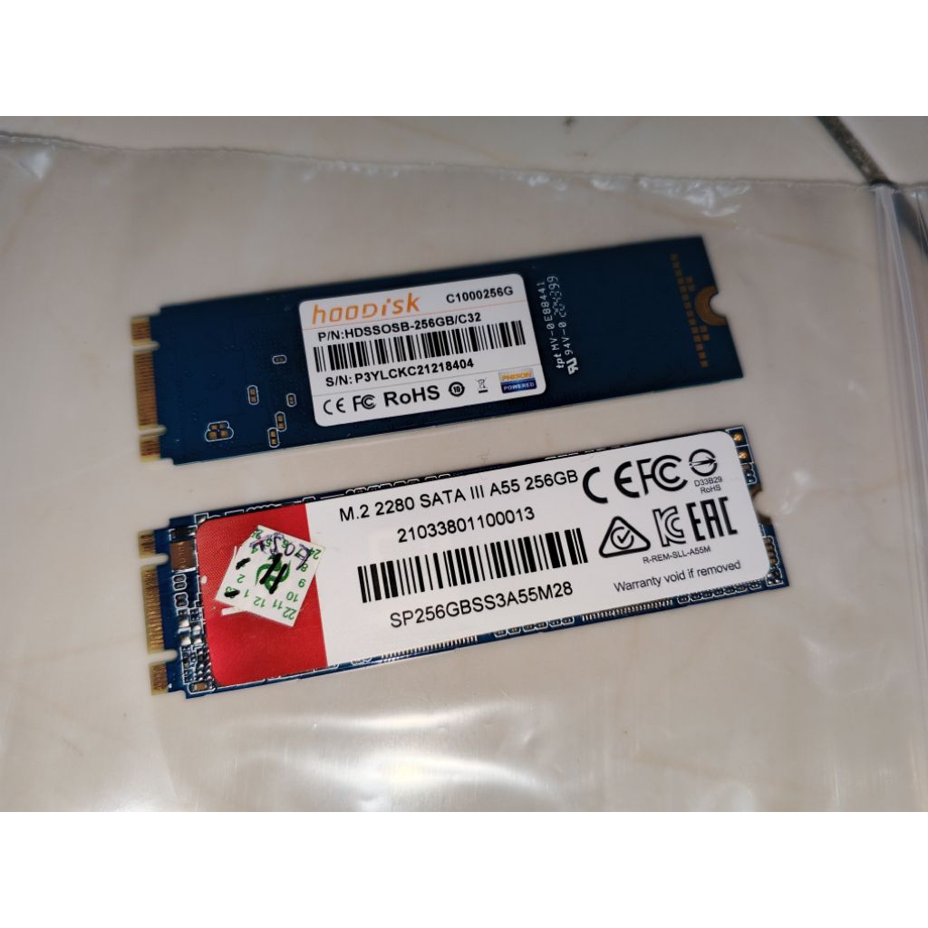 SSD M.2 M2 256GB Solid State Drive Second Bekas Normal Garansi
