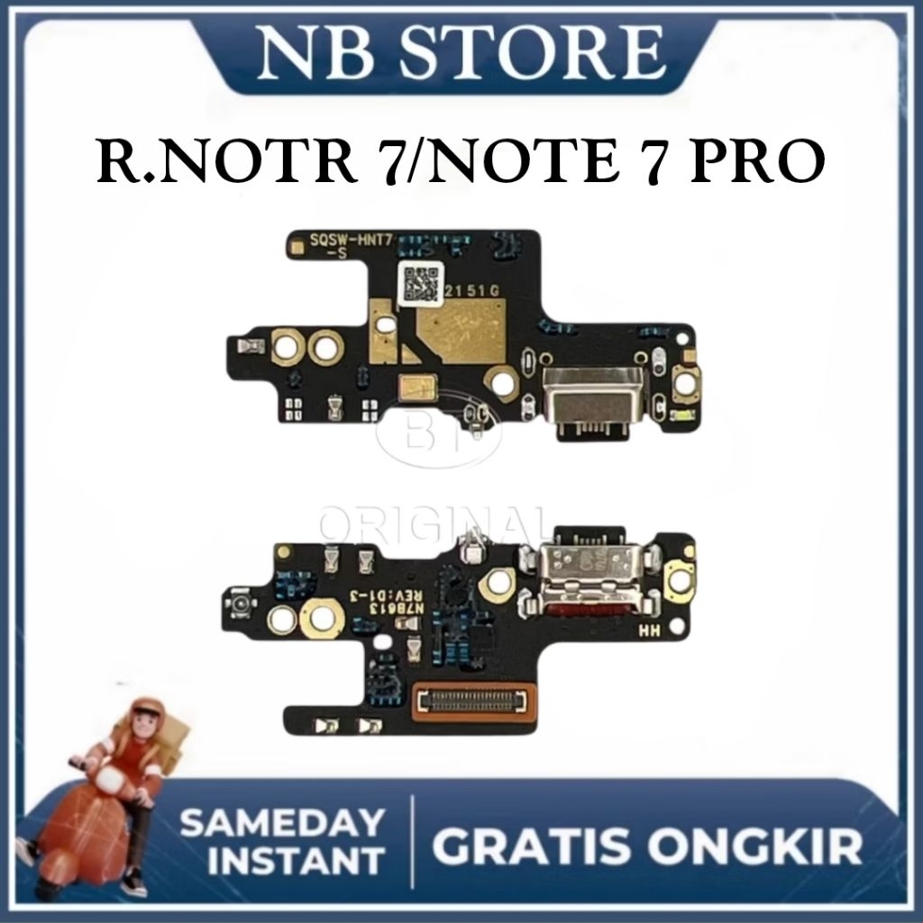 KONEKTOR XIAOMI REDMI NOTE 7 / NOTE 7 PRO MIC PAPAN + IC ORYGINAL