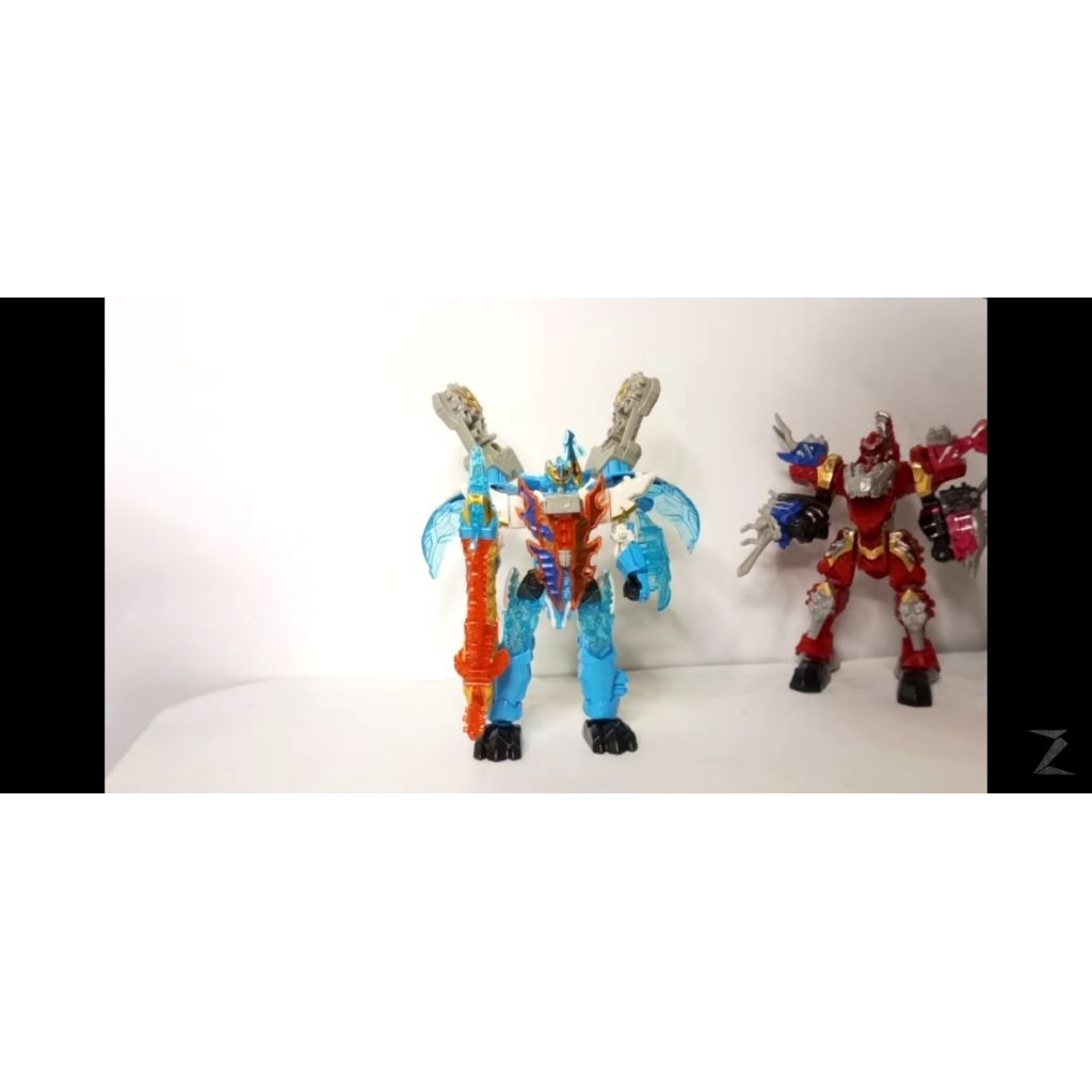 minipla ryusoulger triknight, dimevolcano, burung