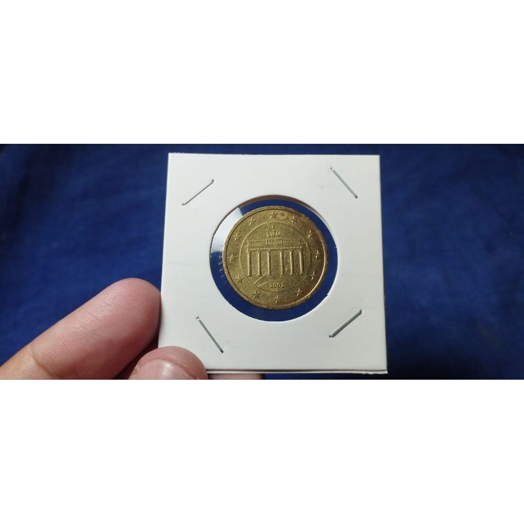 KOIN 50 CENT EURO JERMAN TAHUN 2002