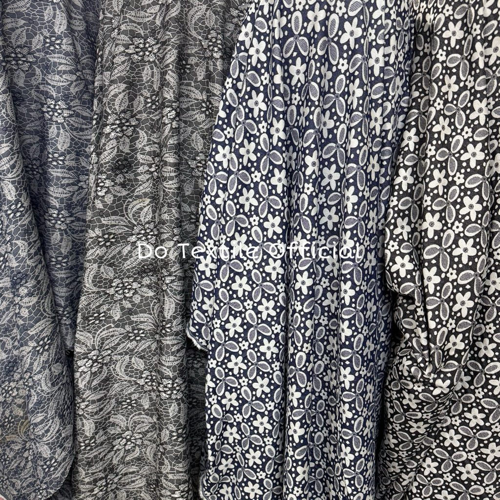 KAIN JACQUARD DENIM STRETCH