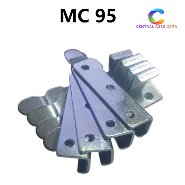1 Set (4 Pasang / 8 Pcs) Engsel Tempat Tidur MC.95 MC-95 MC 95 Hak Dipan Kait Ranjang Sudut Cantol B