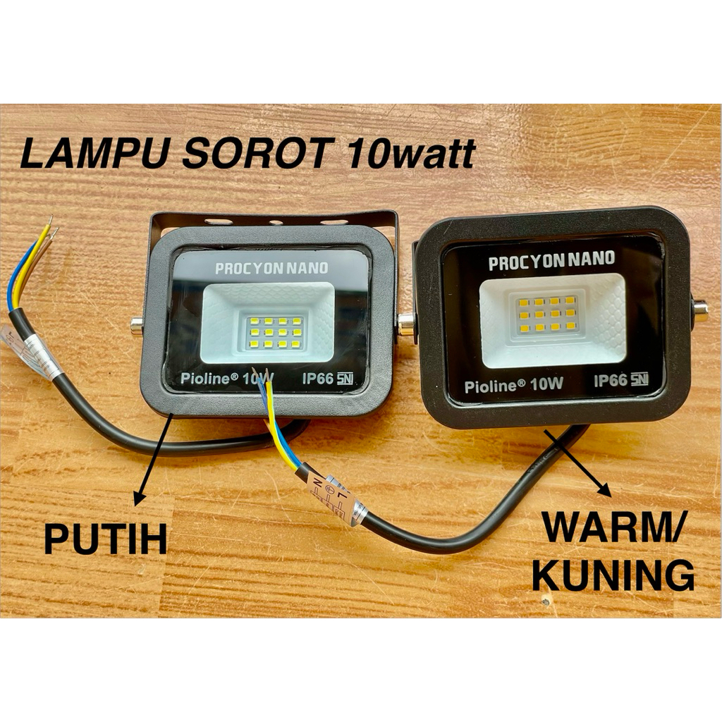 Lampu Sorot LED Pioline Procyon 10 20 30 50 100 Watt Nano Lampu Sorot LED Lampu Outdoor Lampu taman