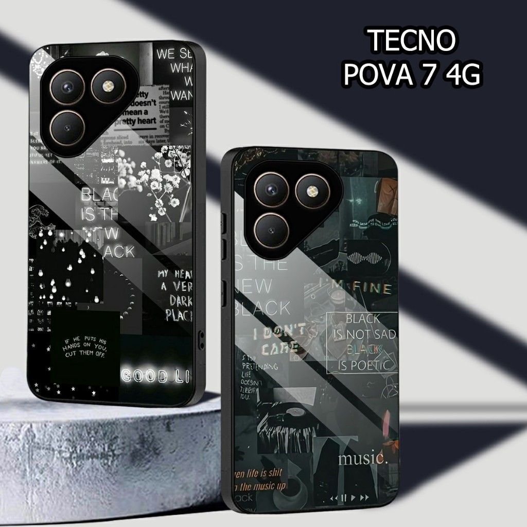E1717 SOFTCASE KACA KILAU TECNO POVA 7 4G - CASING HP TECNO POVA 7 4G - CASE SILIKON TECNO POVA 7 4G