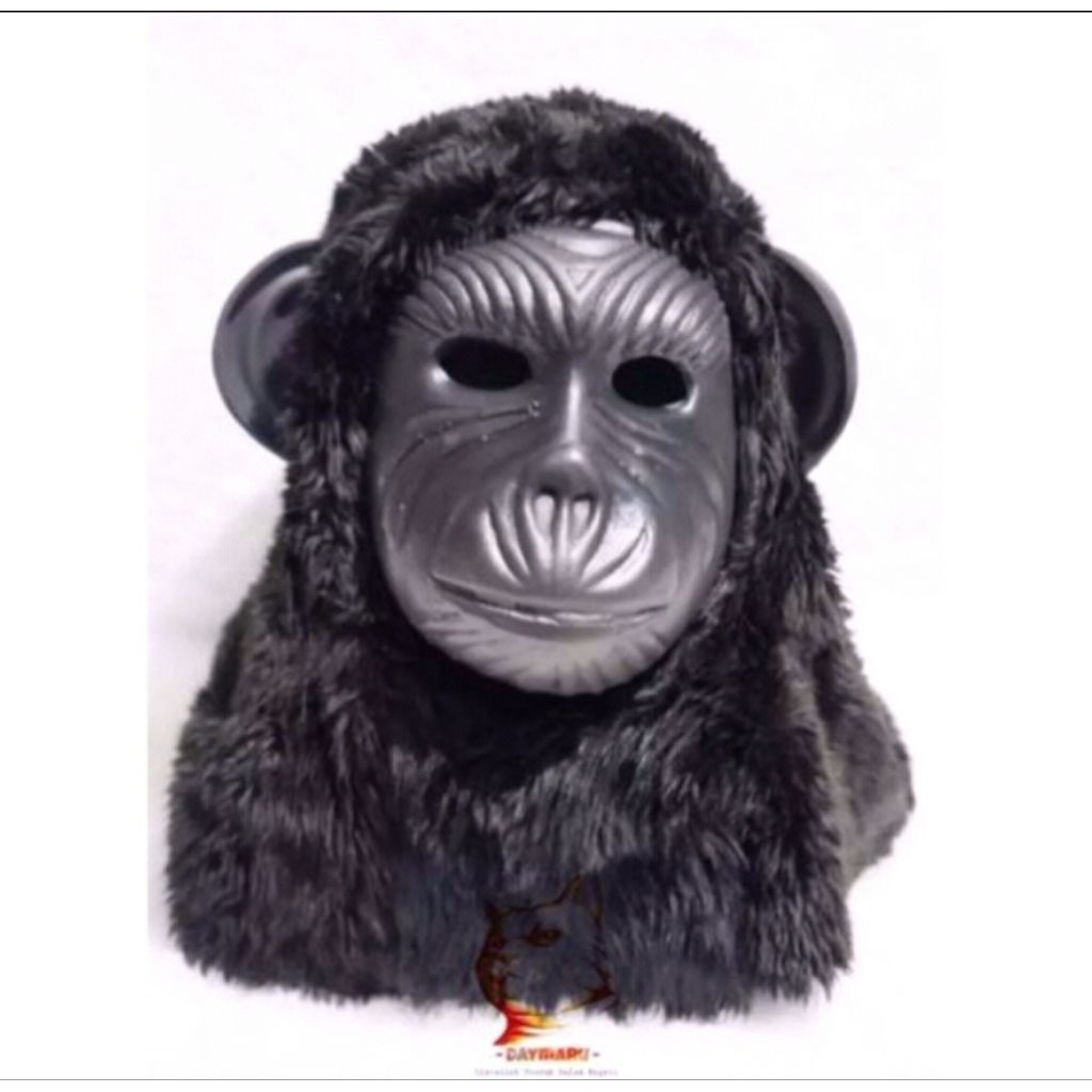 Topeng Monyet / Topeng Monyet Bulu / Topeng Gorilla / Topeng Karnaval / Topeng Festival