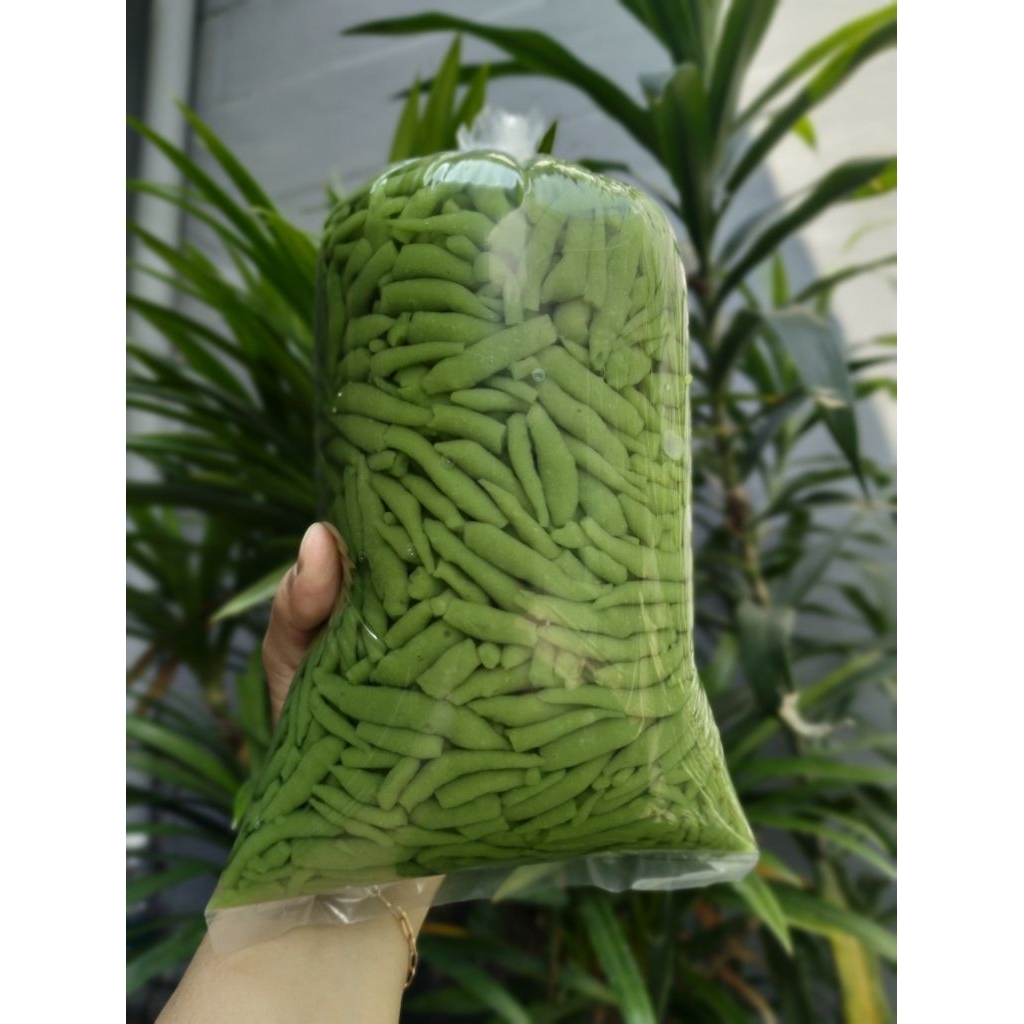 Cendol Daun Suji Asli Cendol 1kilo - Cendol Daun suji