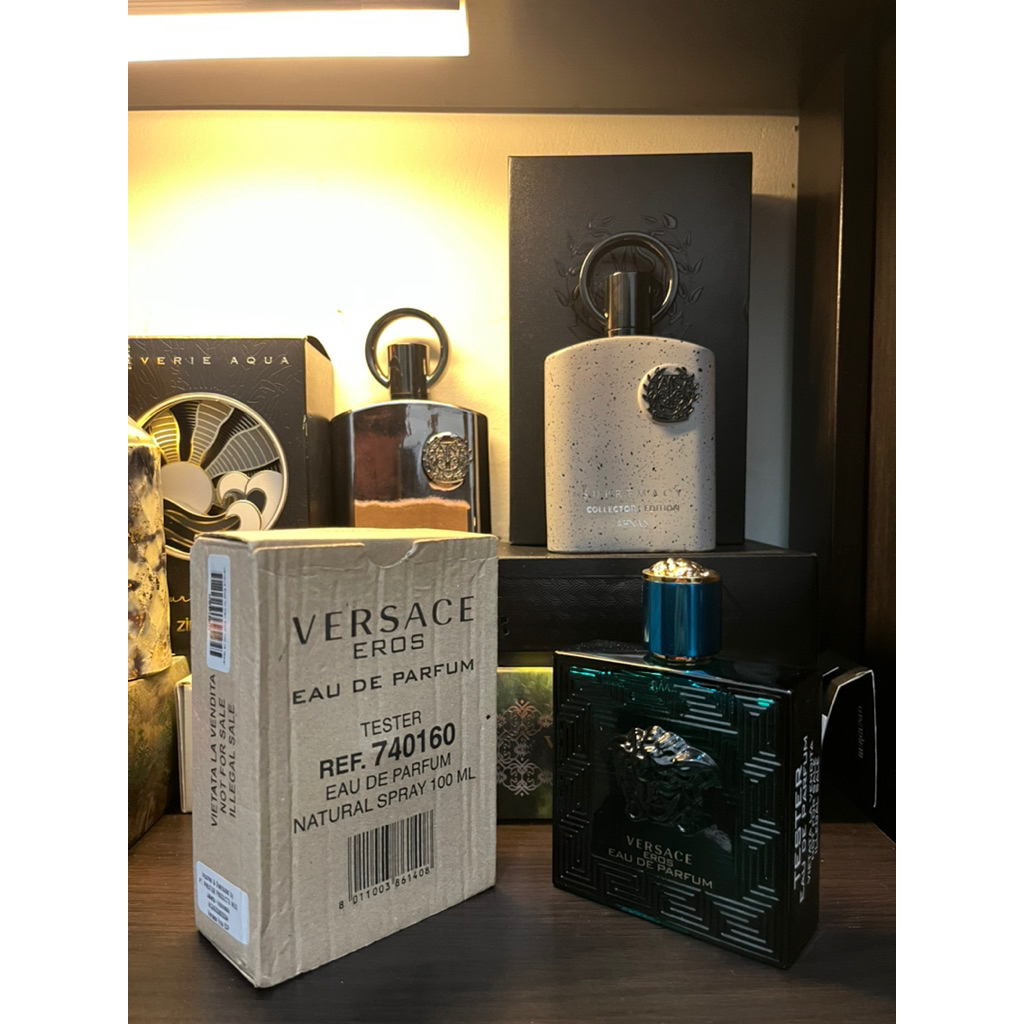 Versace Eros EDP 100ml Tester Preloved original, juice 95%+-