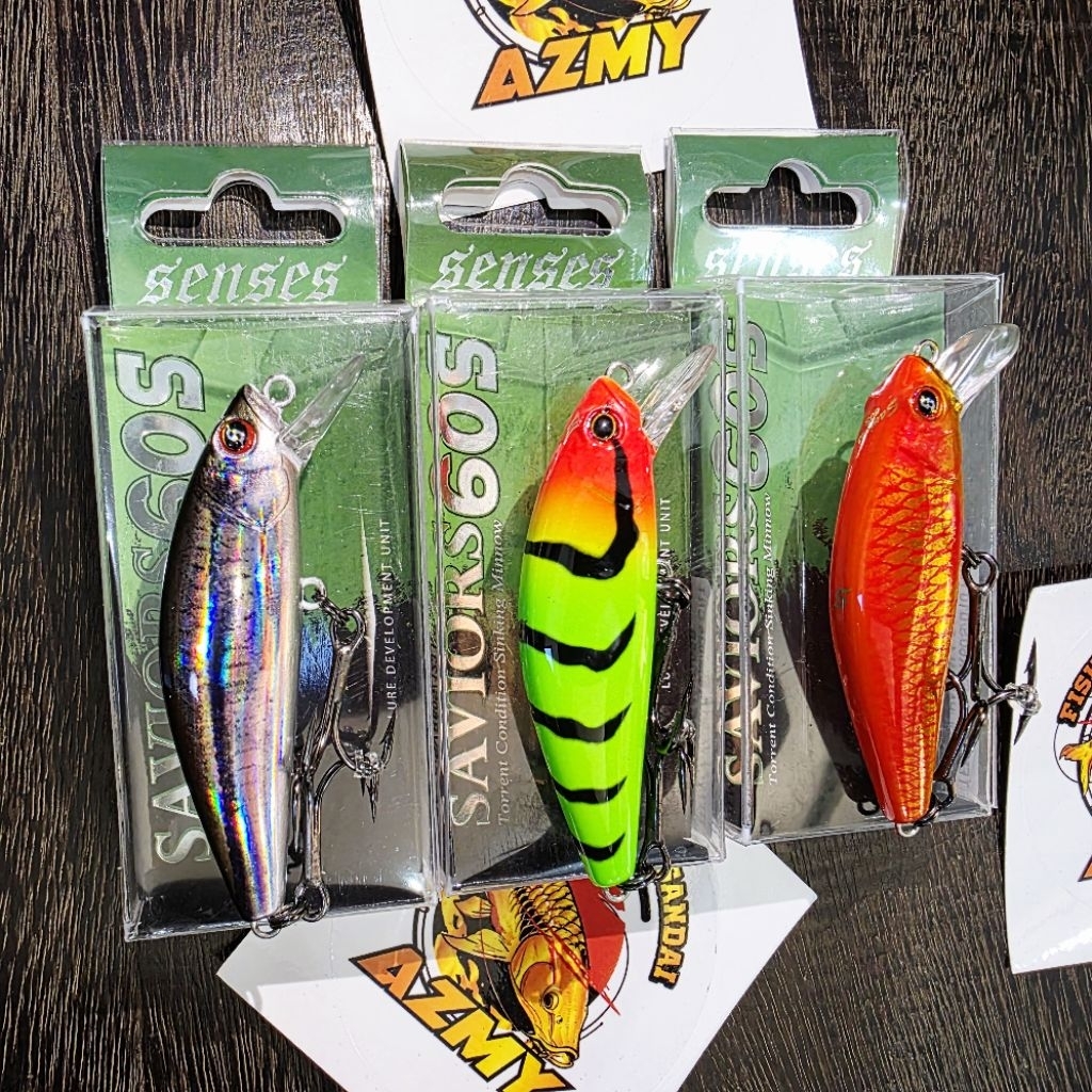 Umpan Minnow Senses Saviors 60S