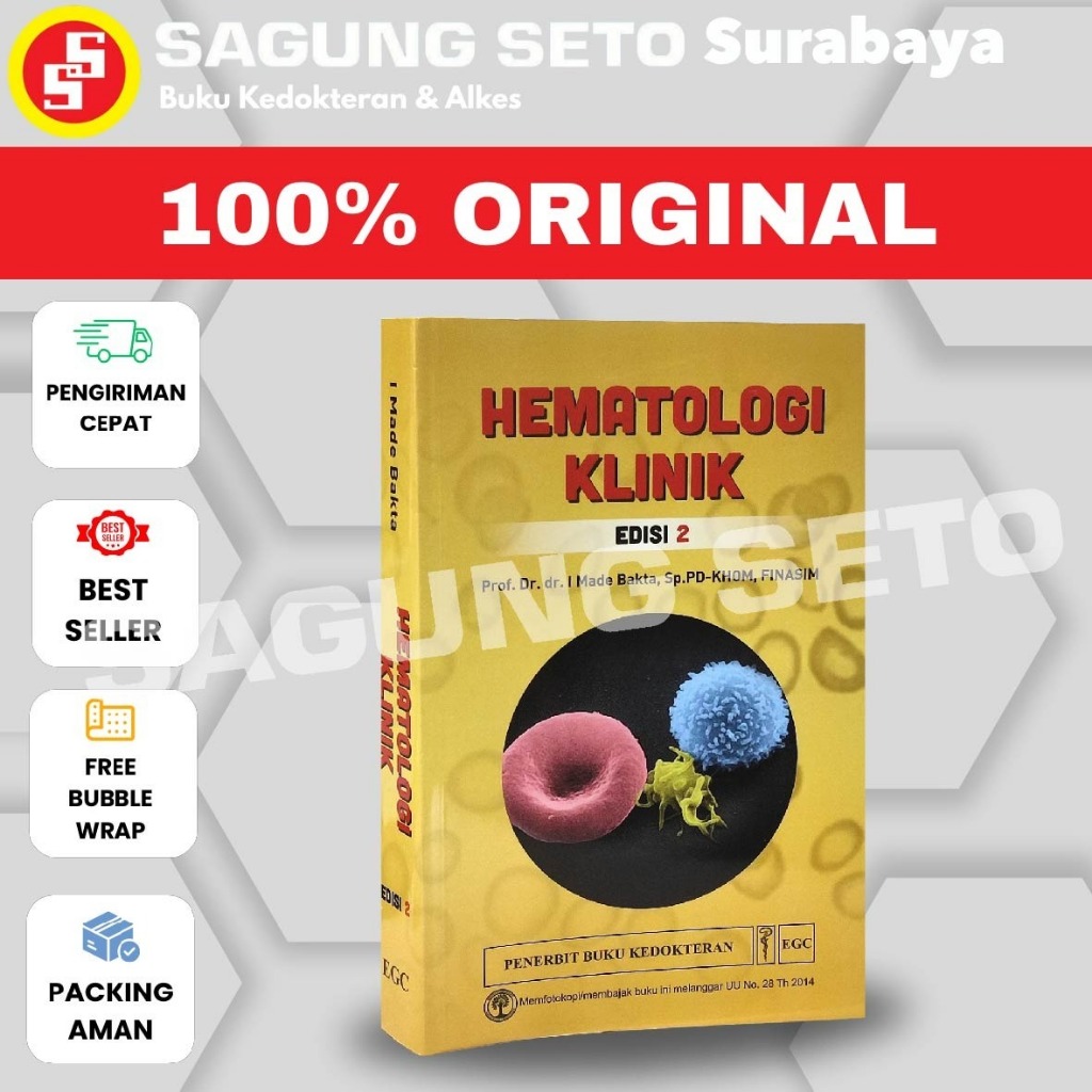BUKU HEMATOLOGI KLINIK EDISI 2 /DR. I MADE BAKTA -EGC