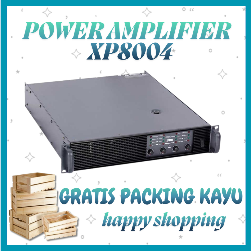 SPL Audio Power Amplifier XP-8 Series XP8004