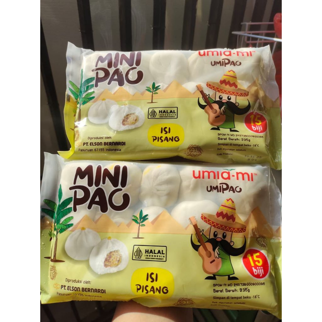 MINIPAO ISI 15 FROZEN MURAH MINIPAO