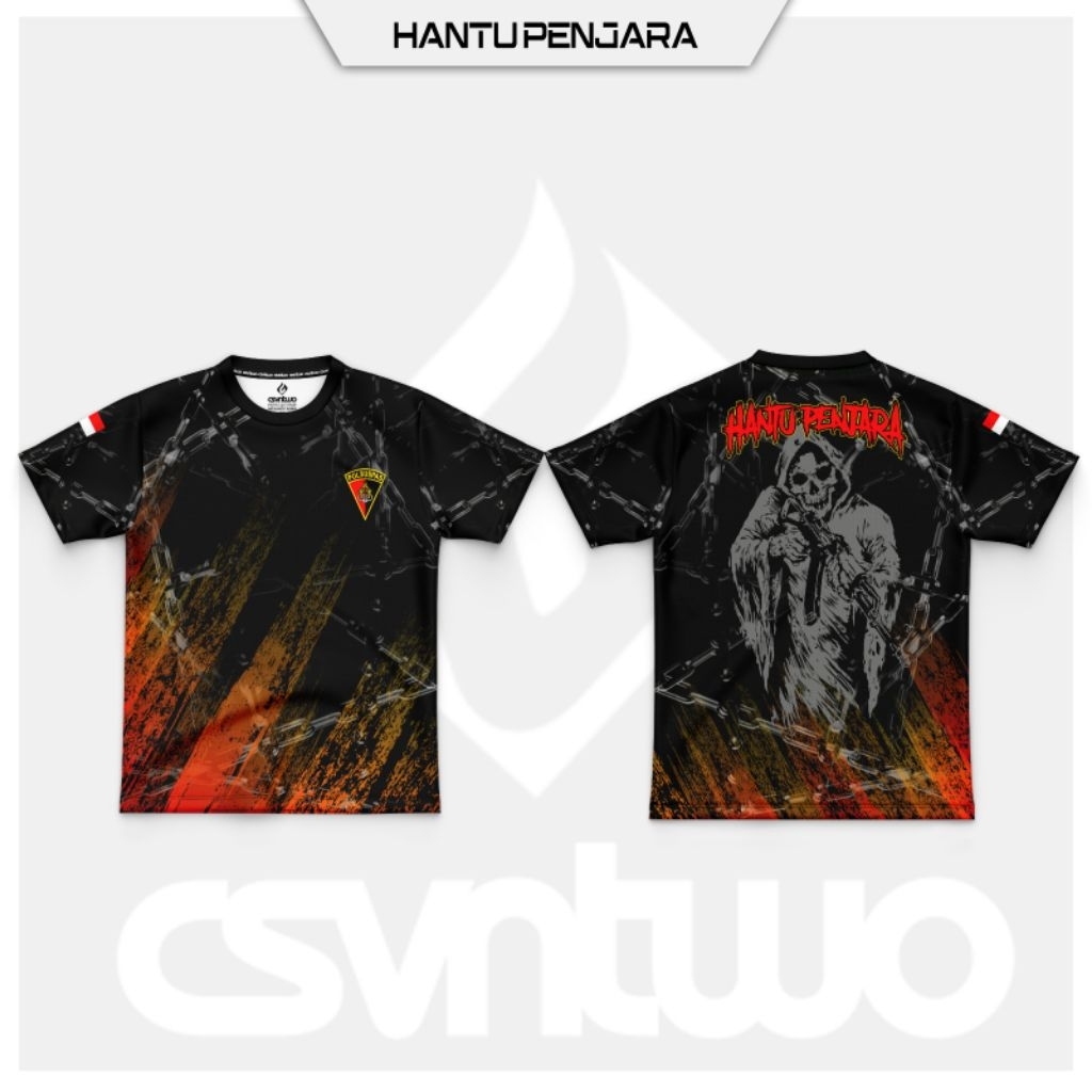 Jersey Hantu Penjara/ kaos Printing Polsuspas Hantu Penjara/Drifit Milano