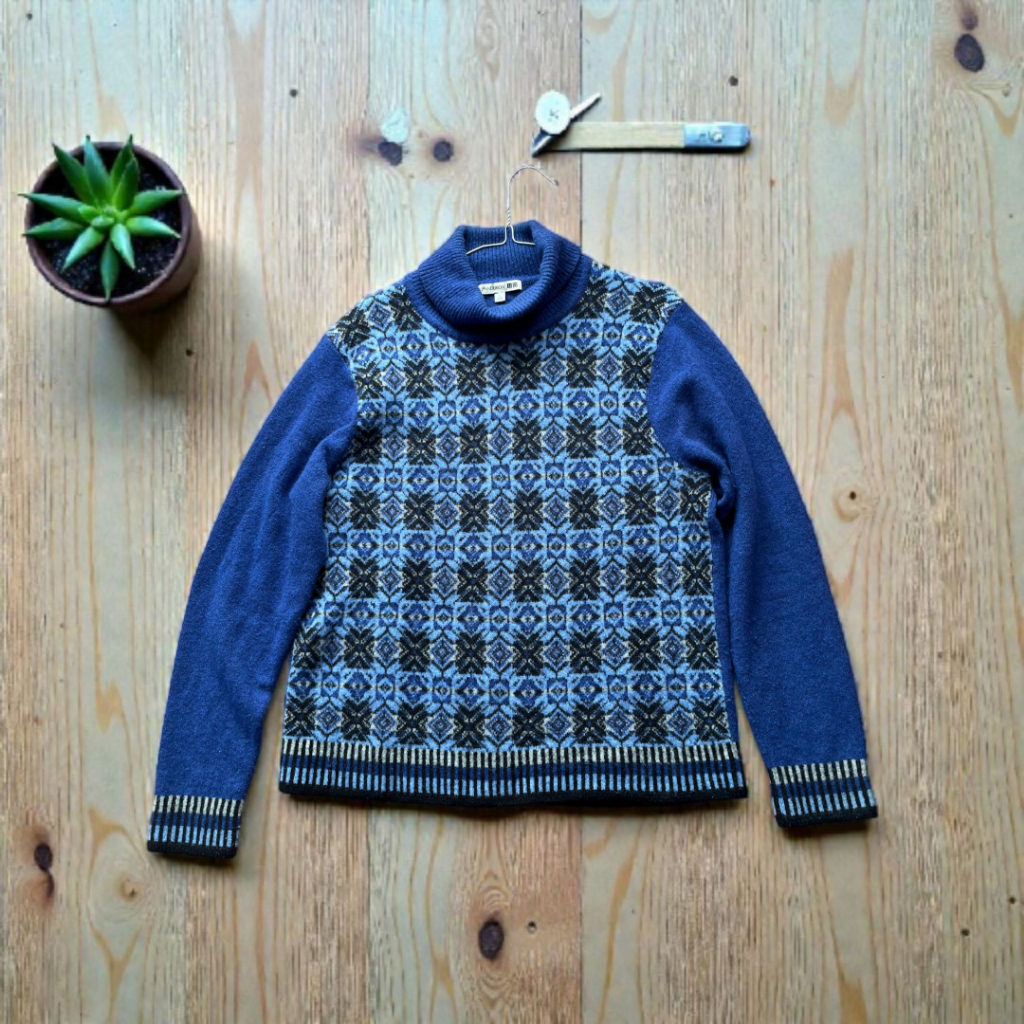 Sweater rajut tebal turtleneck JWanderson Uni