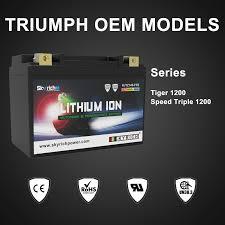 SKYRICH AKI LITHIUM Honda africa twin CRF1000L (16-17) VFR Series (800cc, 2002-2010), VFR 1200 XD Cr