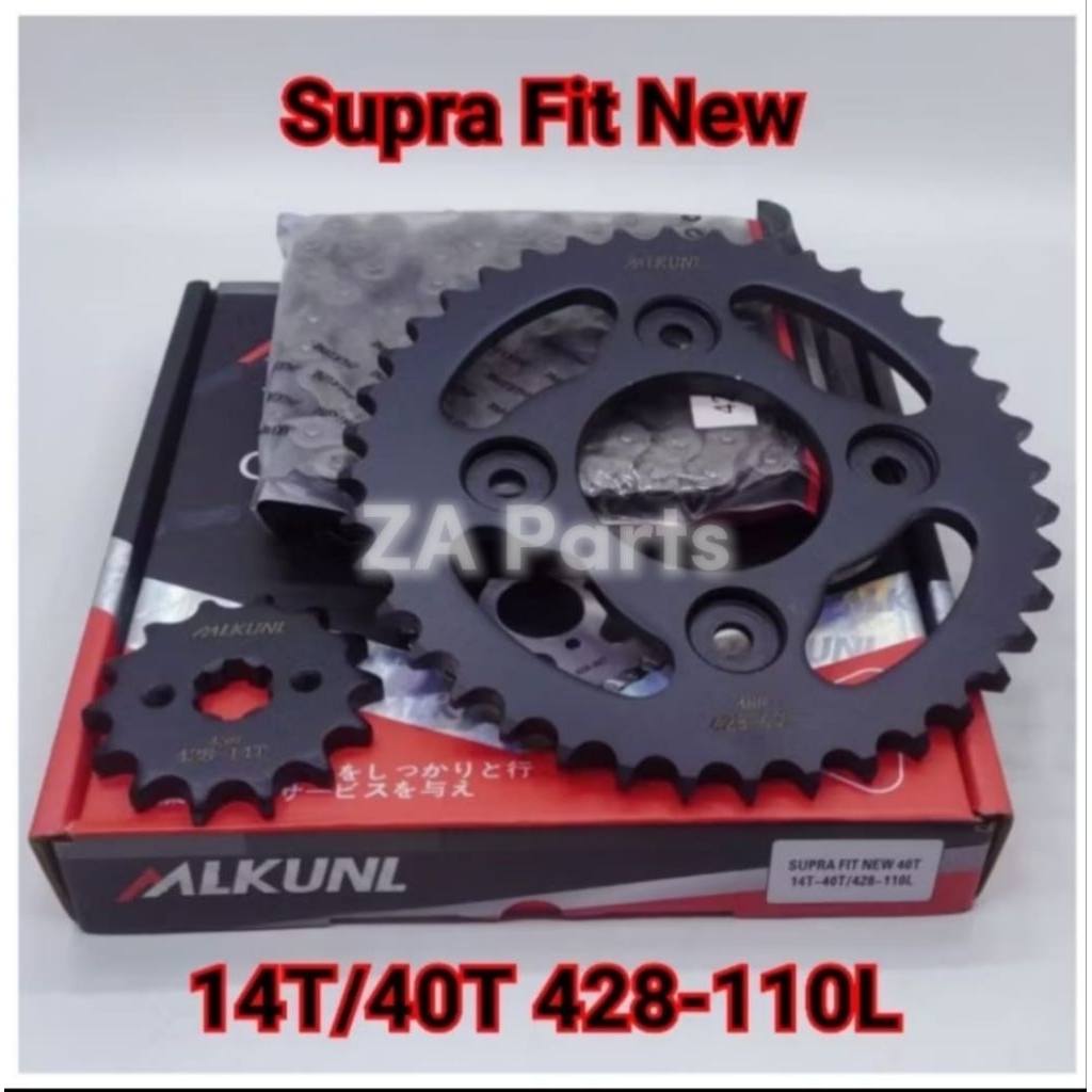 GEAR PAKET SET GIRSET RANTAI CHOHO CUSTOME SUPRA FIT NEW REVO REVO ABSOLUTE REVO F1 BLADE BLADE NEW 