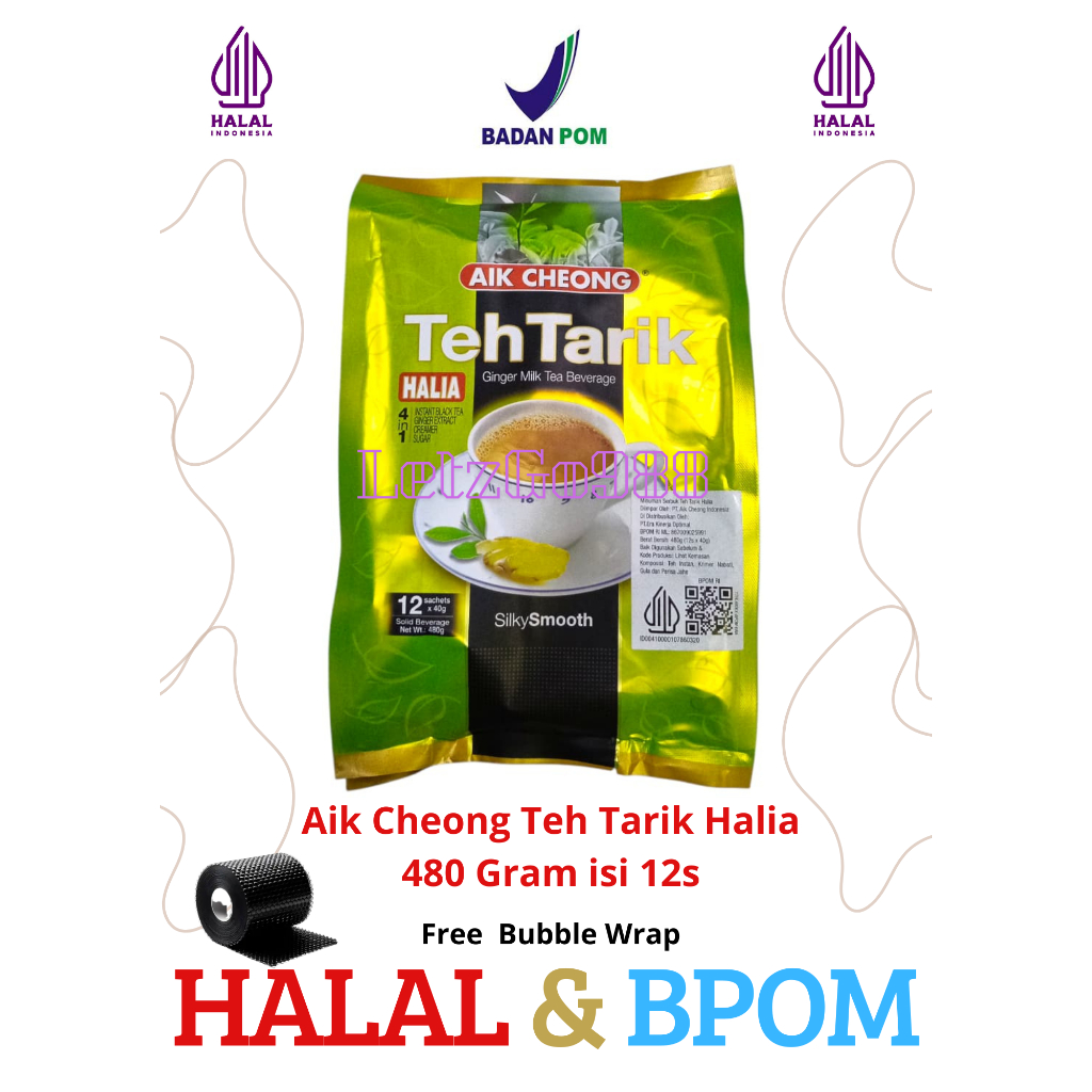 AIK CHEONG TEH TARIK HALIA (JAHE) - Hangat, Nikmat, Bikin Rileks