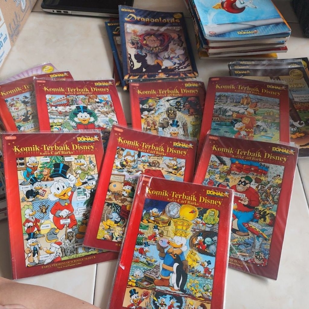 Komik Terbaik Disney Karya Carl Barks Ready Banyak Judul Original