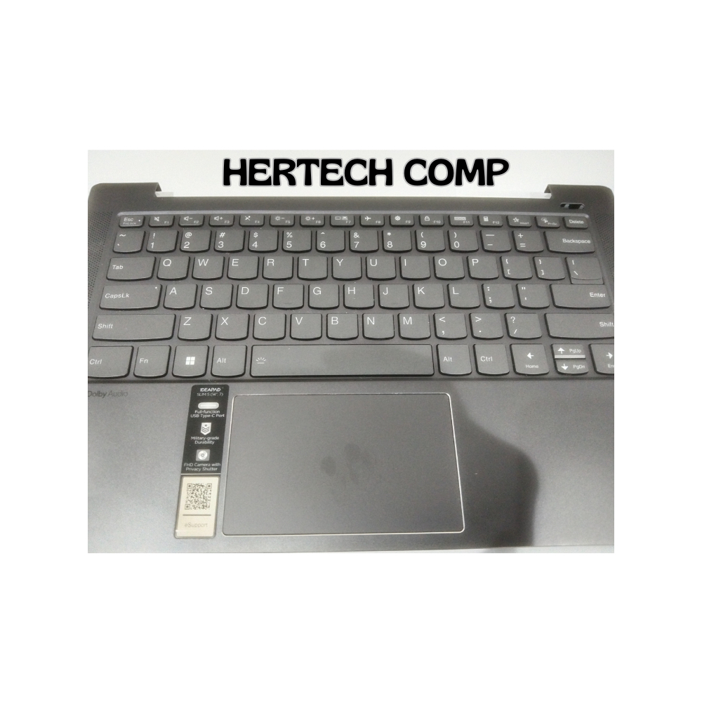 Keyboard Lenovo IdeaPad 5 - 14ABA7 Lampu BL ( Backlight ) second original Grey